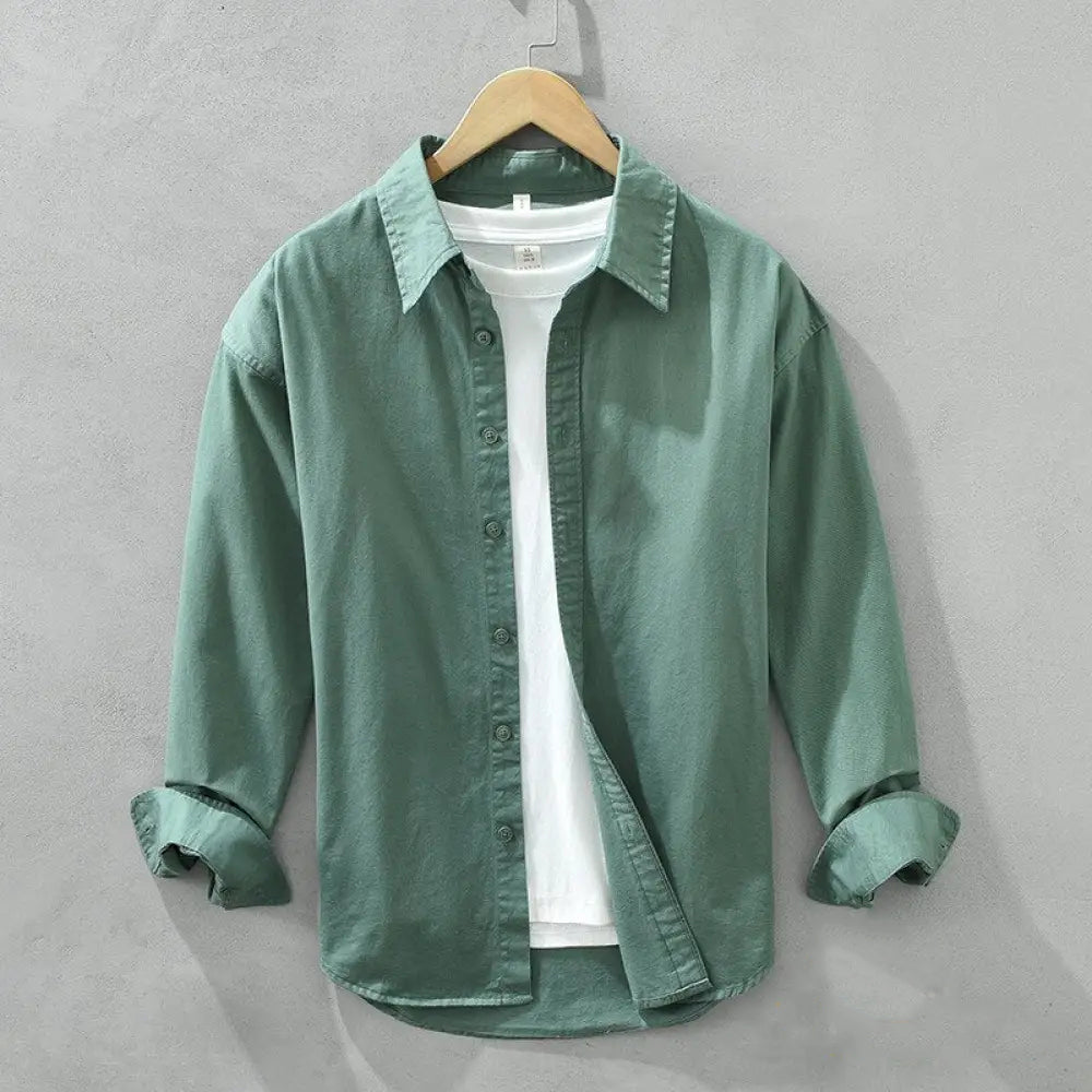 Camisa Social Alpha Portland Laranja - AlphaCode