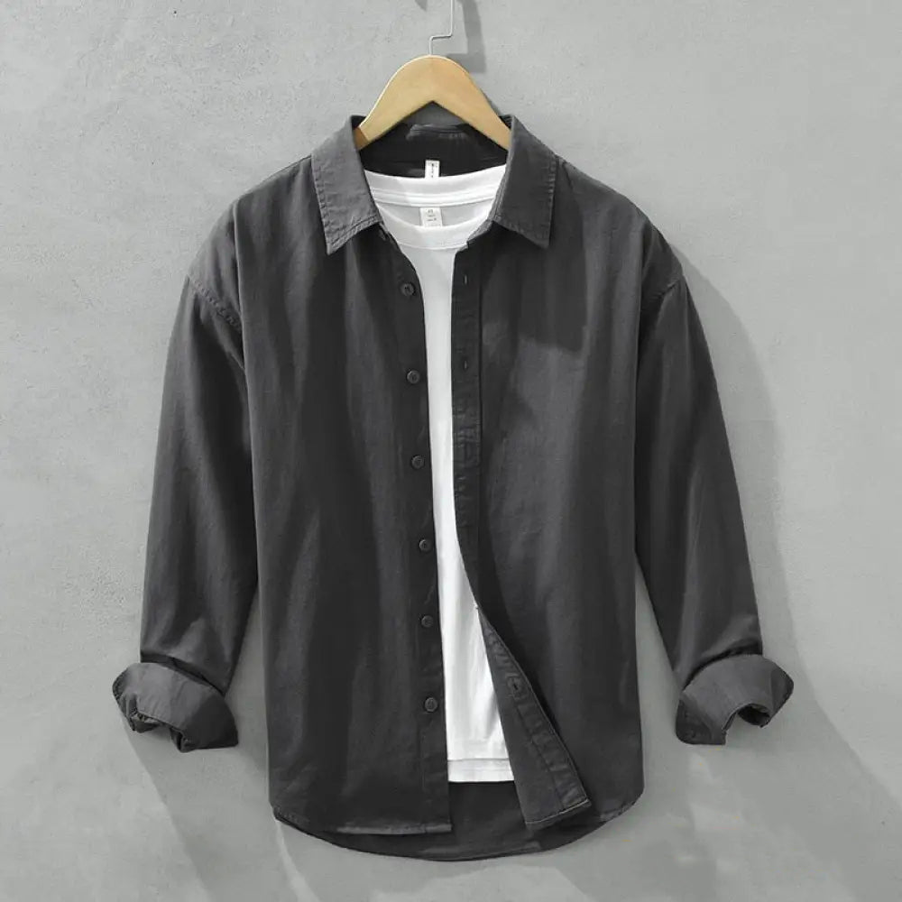 Camisa Social Alpha Portland Laranja - AlphaCode