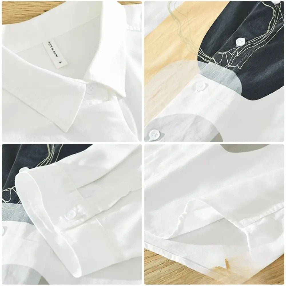 Camisa Social Alpha Propad Branco - AlphaCode