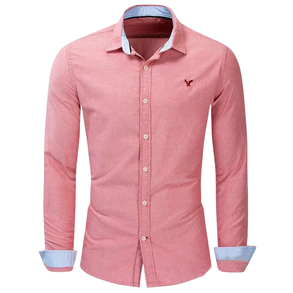 Camisa Social Alpha Rosa - AlphaCode