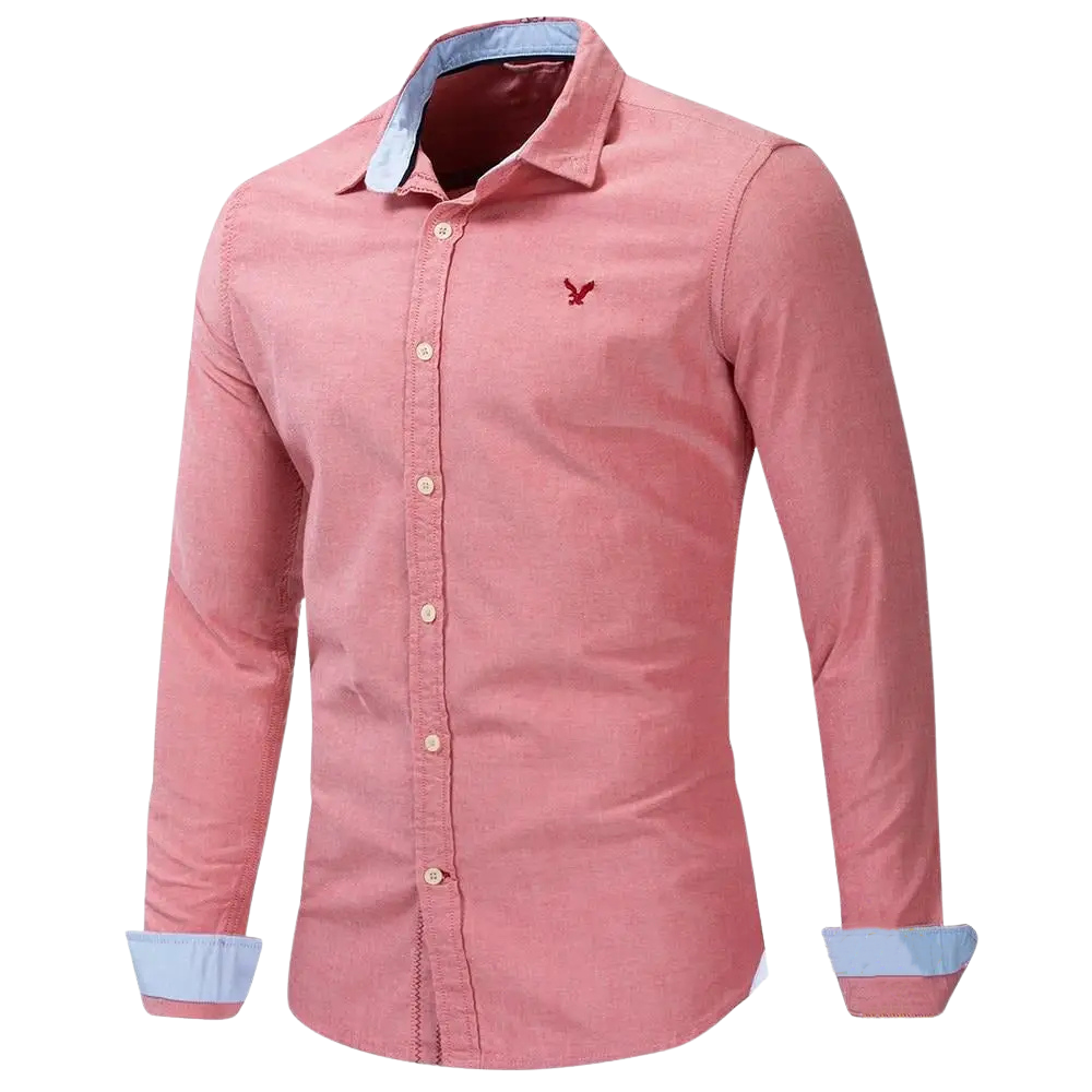 Camisa Social Alpha Rosa - AlphaCode