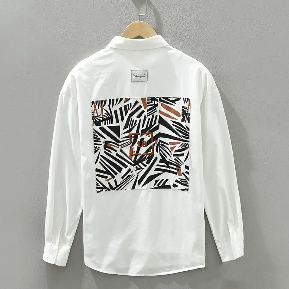 Camisa Social Alpha Sines Branco - AlphaCode