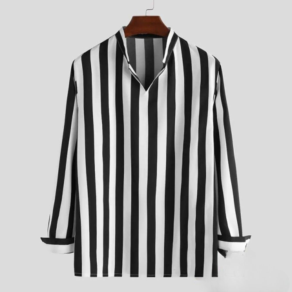 Camisa Social Alpha Spand Preto - AlphaCode
