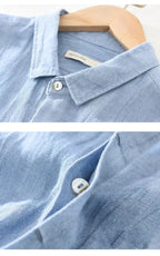 Camisa Social Alpha Town Azul - AlphaCode