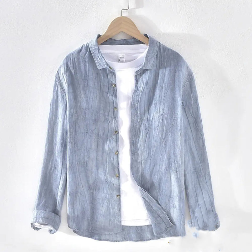 Camisa Social Alpha Town Cinza - AlphaCode