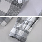 Camisa Social Alpha Trebisove Cinza - AlphaCode