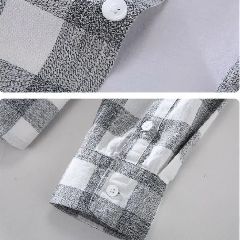 Camisa Social Alpha Trebisove Cinza - AlphaCode