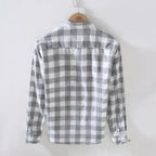 Camisa Social Alpha Trebisove Cinza - AlphaCode