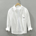 Camisa Social Alpha Zilina Caqui - AlphaCode