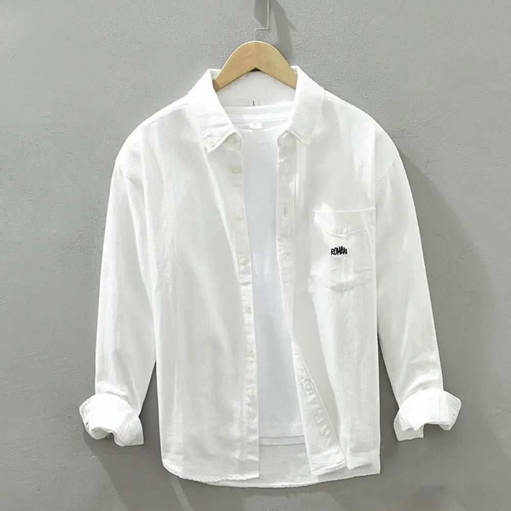 Camisa Social Alpha Zilina Caqui - AlphaCode