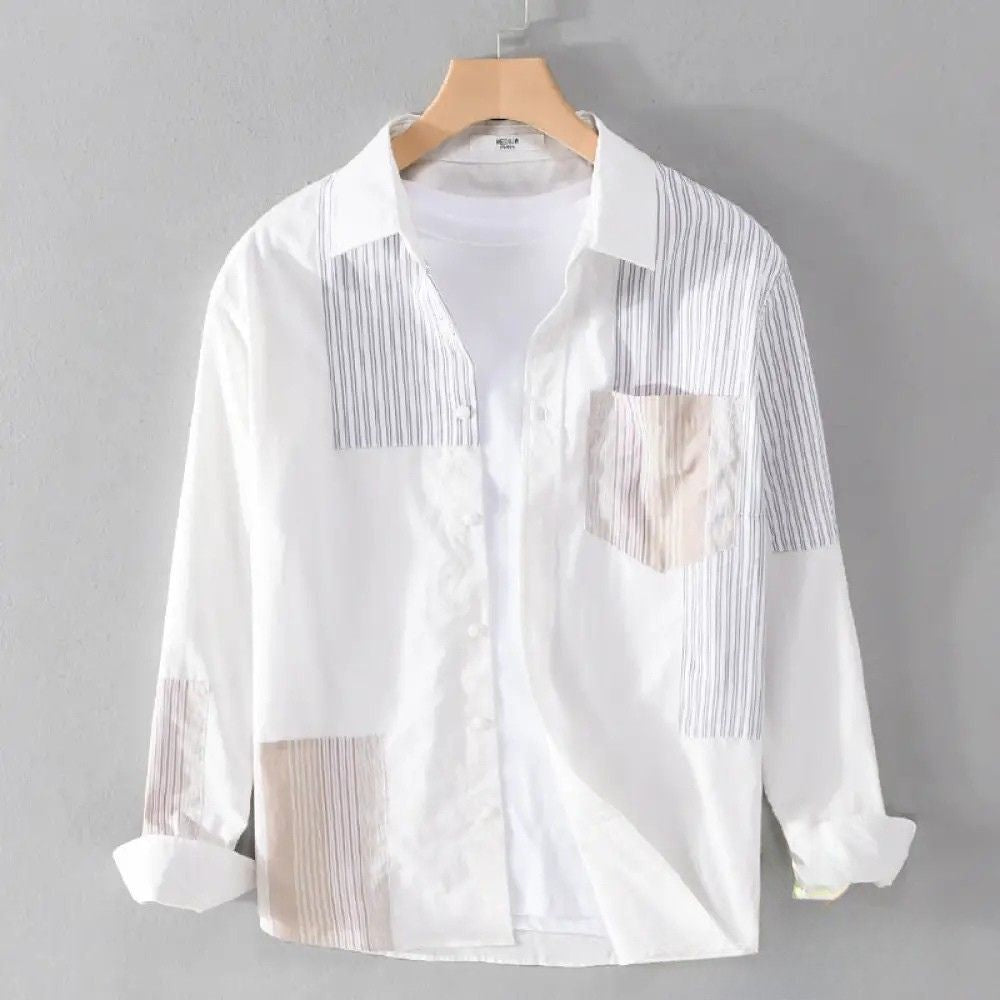 Camisa Social Alpha Zunky Branco - AlphaCode