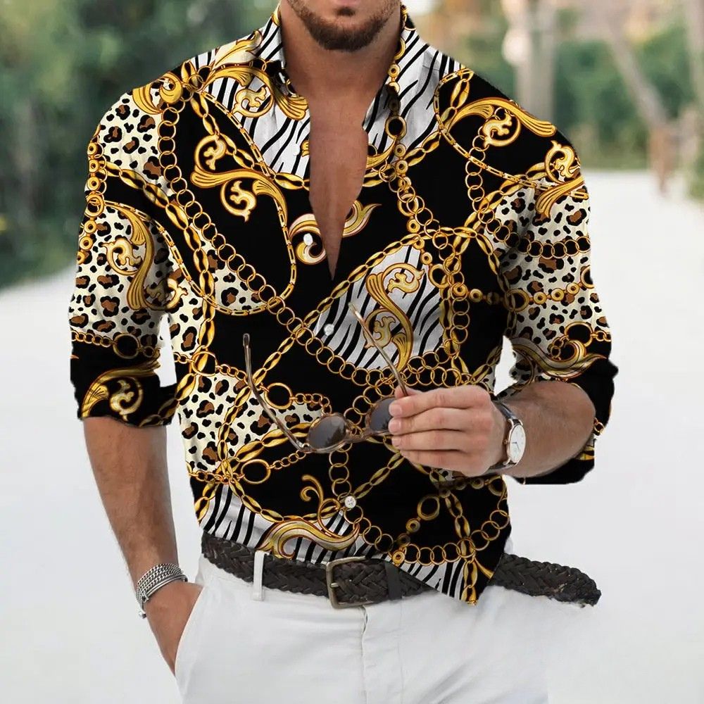 Camisa Social Slim Baroque - AlphaCode