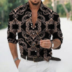 Camisa Social Slim Baroque - AlphaCode