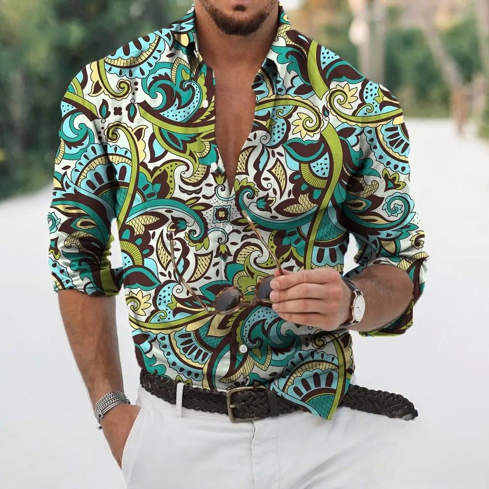 Camisa Social Slim Baroque - AlphaCode
