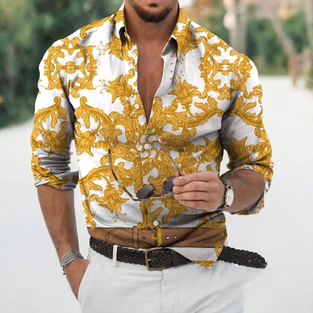 Camisa Social Slim Baroque - AlphaCode