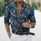 Camisa Social Slim Baroque - AlphaCode