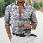 Camisa Social Slim Baroque - AlphaCode