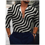 Camisa Social Slim Zebret - AlphaCode