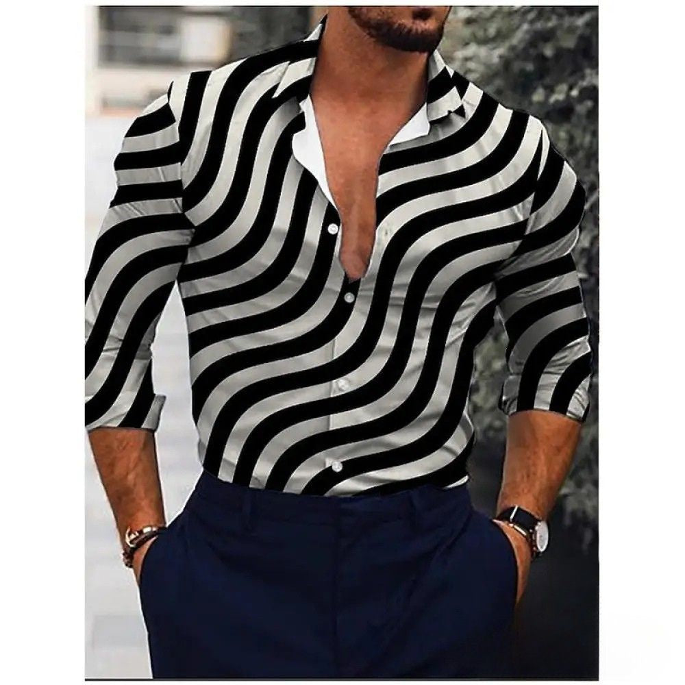 Camisa Social Slim Zebret - AlphaCode