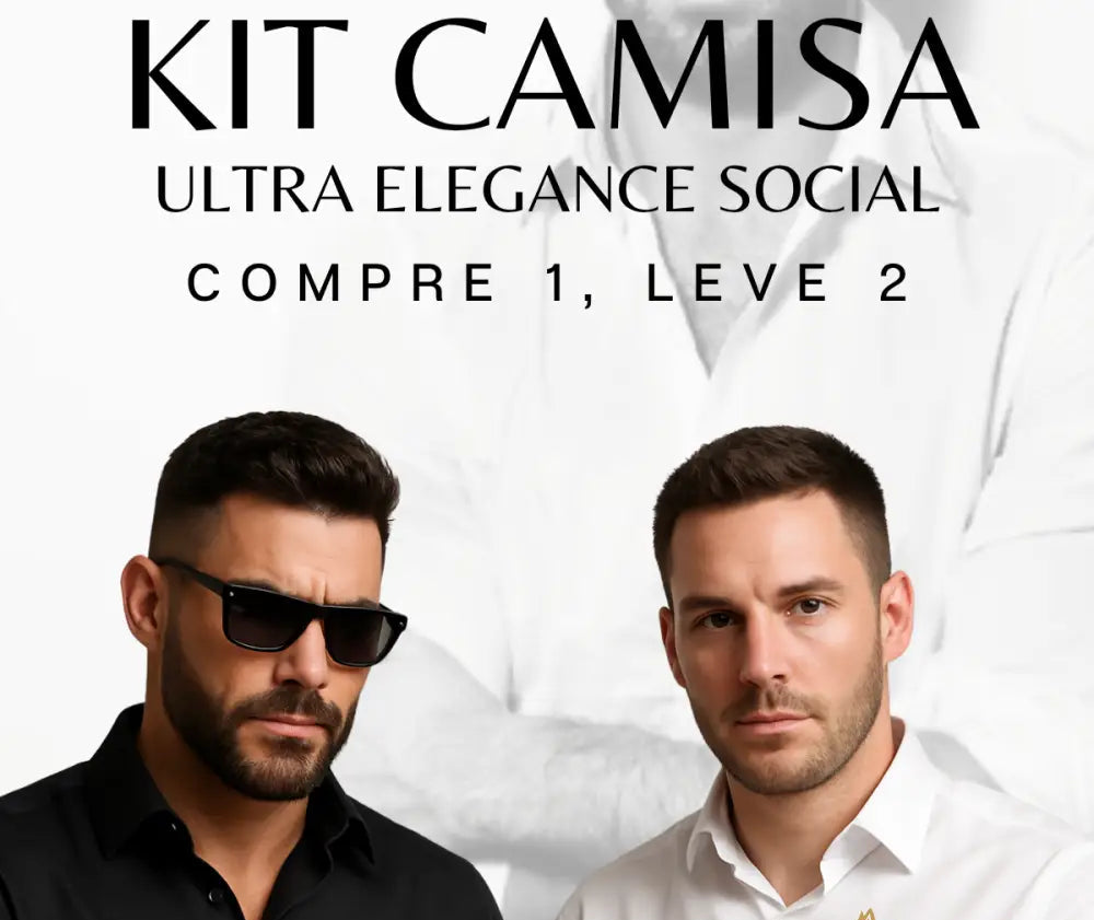 Camisa Social Ultra Elegance Compre 1 Leve 2 Promocao - AlphaCode