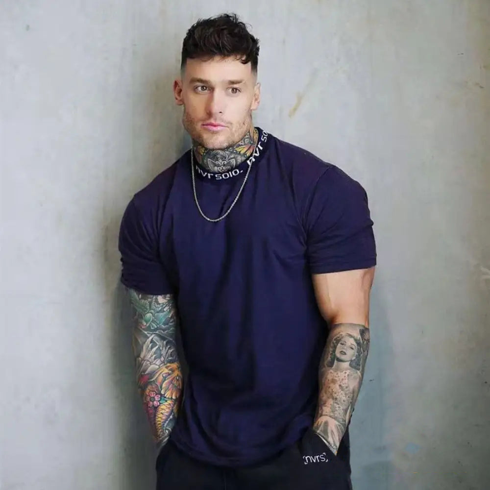 Camiseta Alpha Fitness Preto - AlphaCode