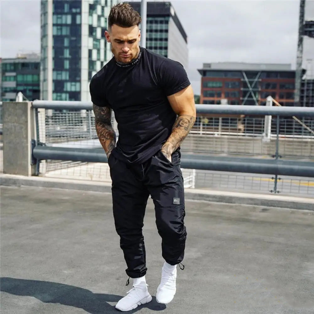 Camiseta Alpha Fitness Preto - AlphaCode