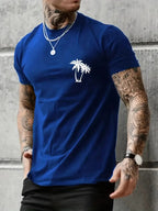 Camiseta Alpha Island Azul - AlphaCode