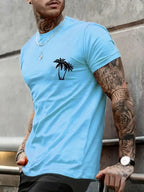 Camiseta Alpha Island Azul - AlphaCode