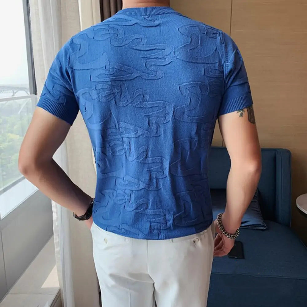 Camiseta Alpha Kadino Azul - AlphaCode