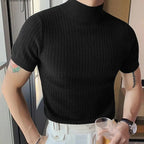 Camiseta Alpha Knited Preto - AlphaCode