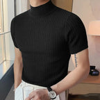 Camiseta Alpha Knited Preto - AlphaCode