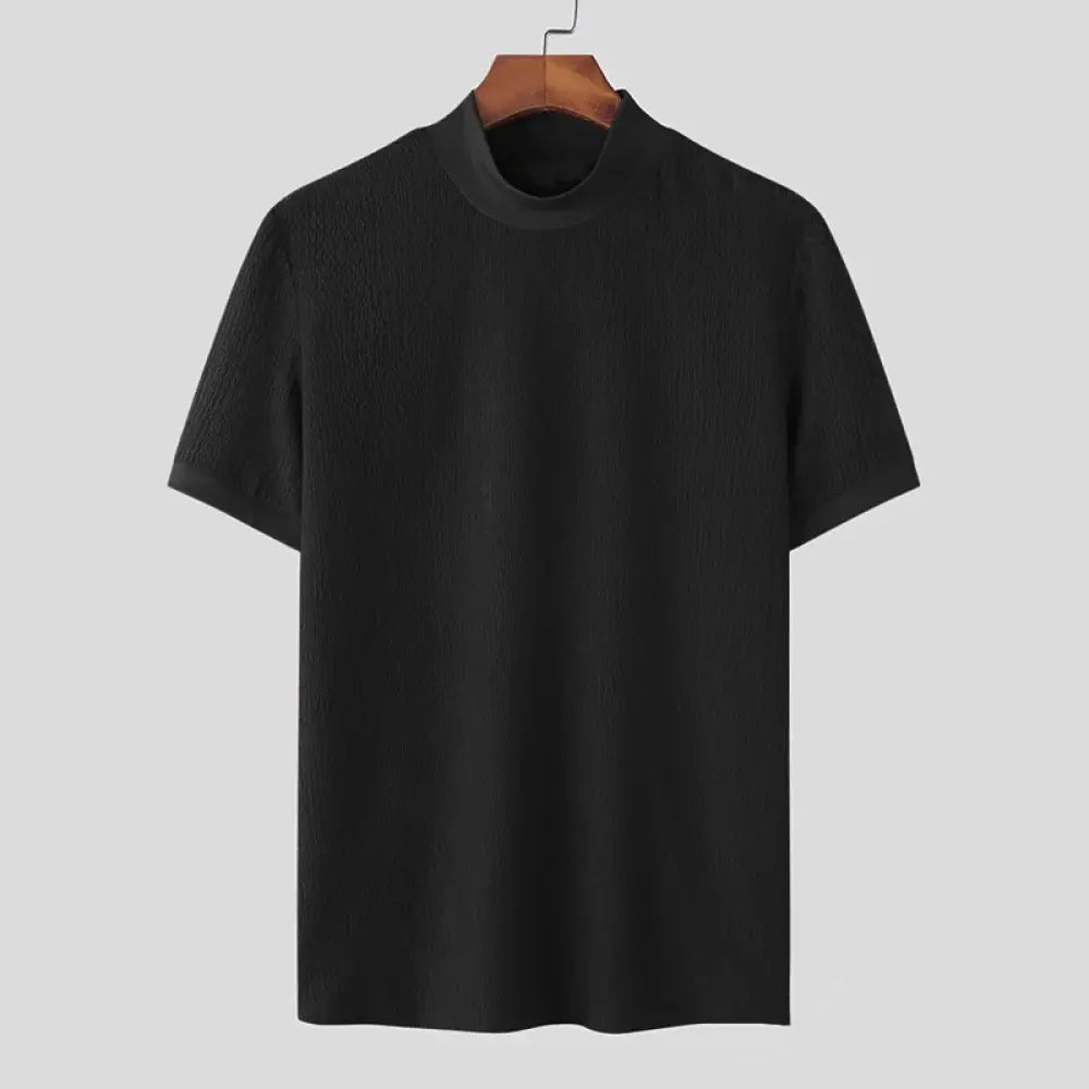 Camiseta Alpha Knited Preto - AlphaCode