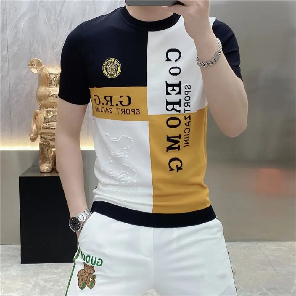 Camiseta Alpha Luxury Azul - AlphaCode