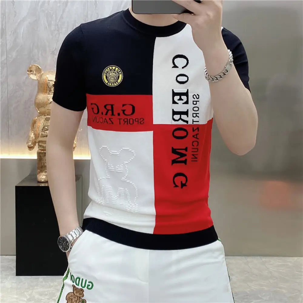 Camiseta Alpha Luxury Azul - AlphaCode