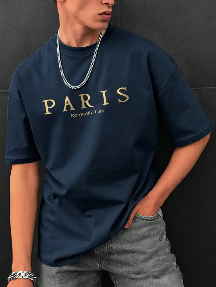 Camiseta Alpha Paris Graphic Preto - AlphaCode