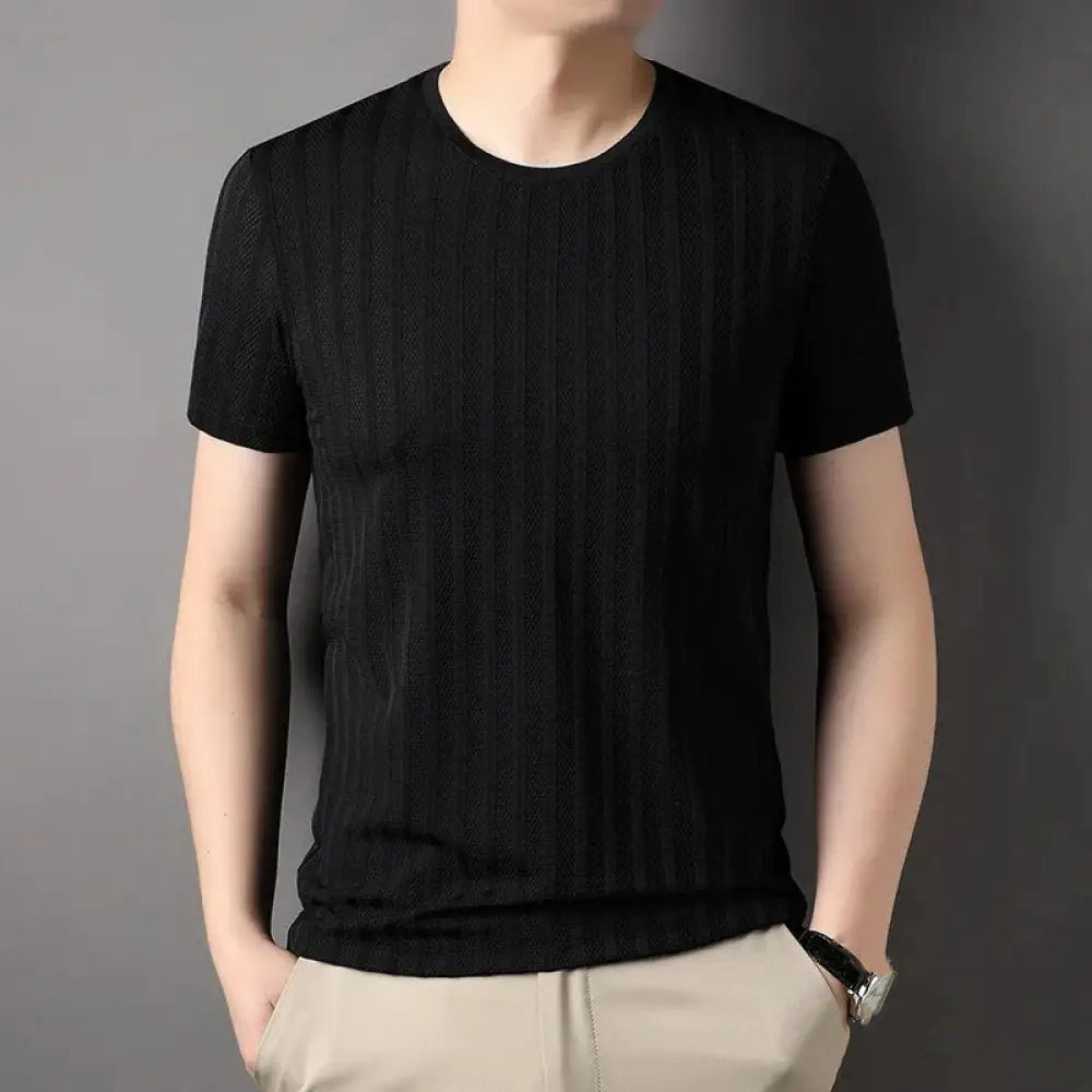 Camiseta Alpha Sleeved Cinza - AlphaCode