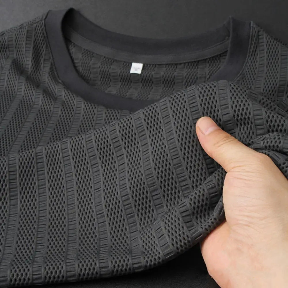 Camiseta Alpha Sleeved Preto - AlphaCode