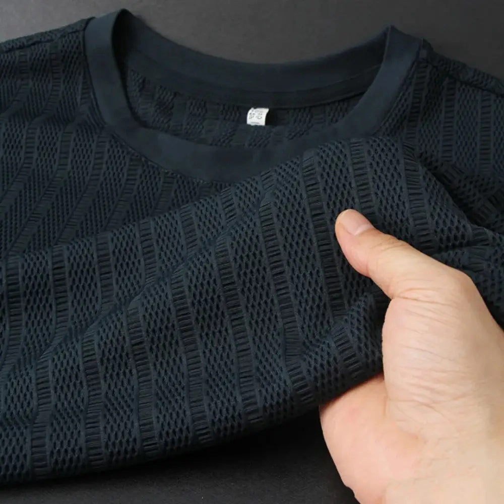 Camiseta Alpha Sleeved Preto - AlphaCode