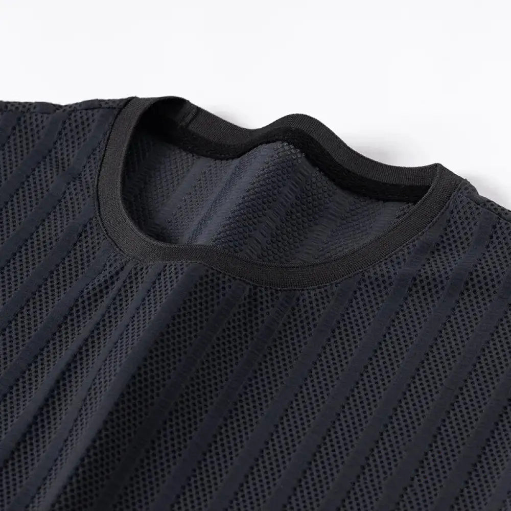 Camiseta Alpha Sleeved Preto - AlphaCode
