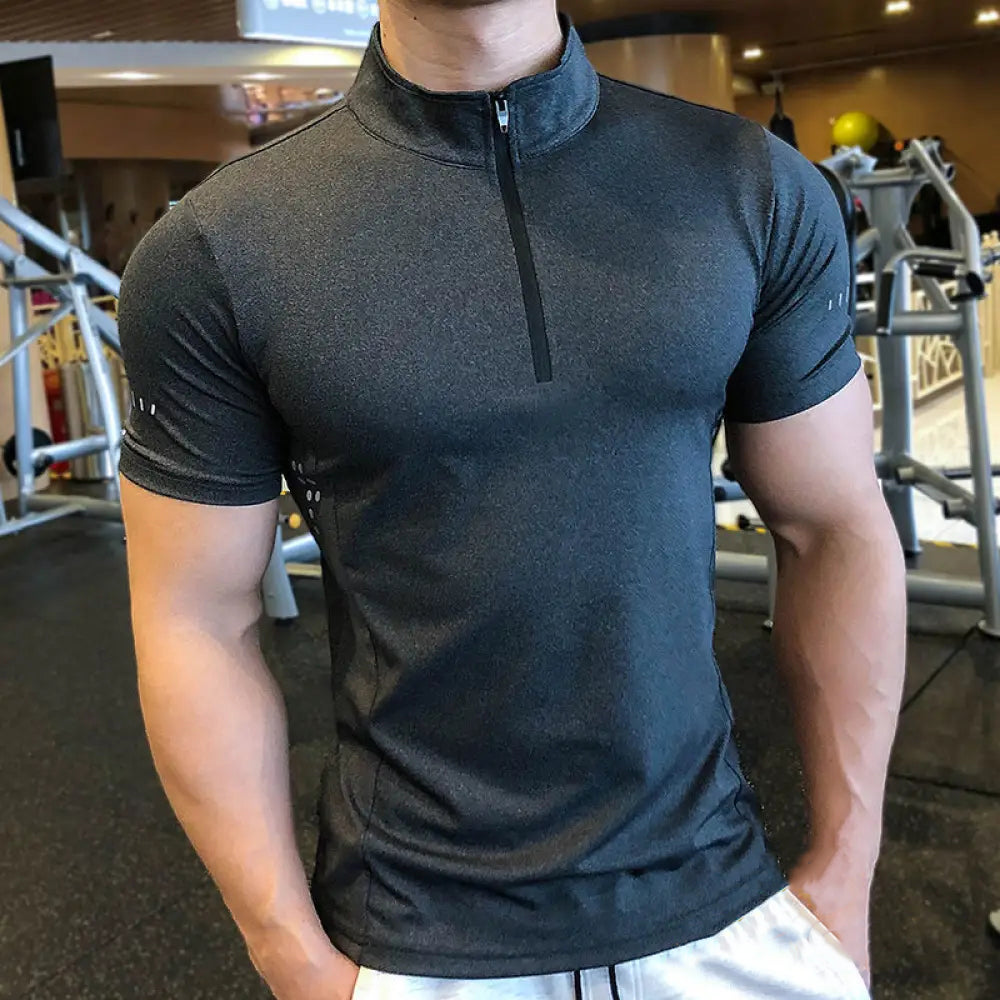 Camiseta Alpha Tight Preto - AlphaCode