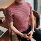 Camiseta Alpha Tricot Aspen Azul - AlphaCode