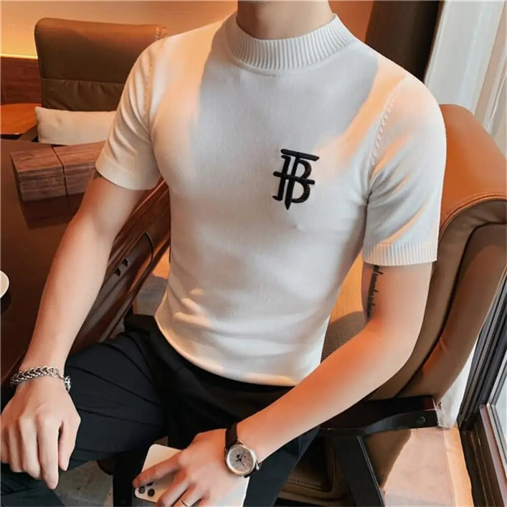 Camiseta Alpha Tricot Berno Branco - AlphaCode