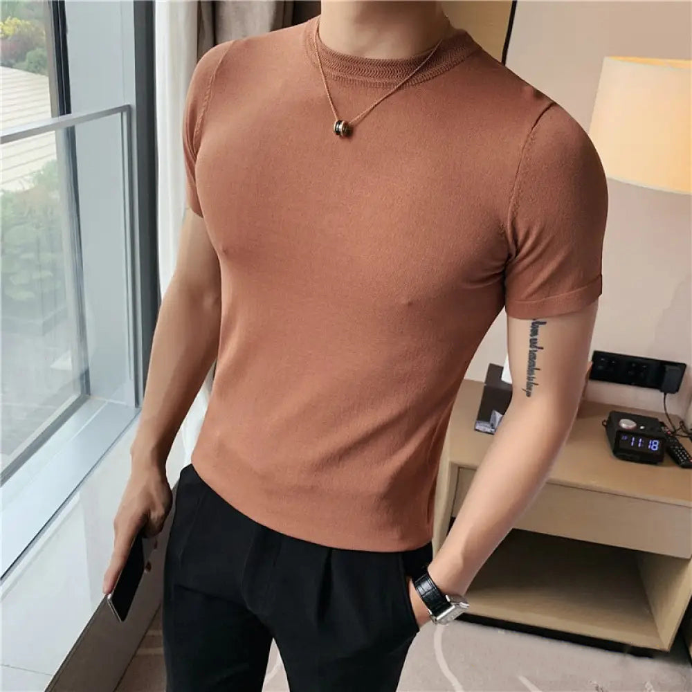 Camiseta Alpha Tricot Edessa Branco - AlphaCode