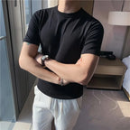 Camiseta Alpha Tricot Edessa Marrom - AlphaCode