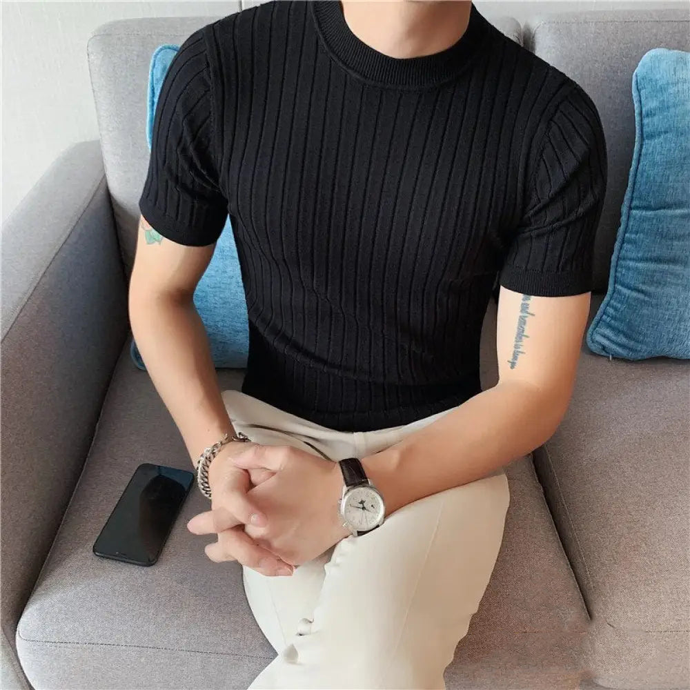 Camiseta Alpha Tricot Lucerno Branco - AlphaCode
