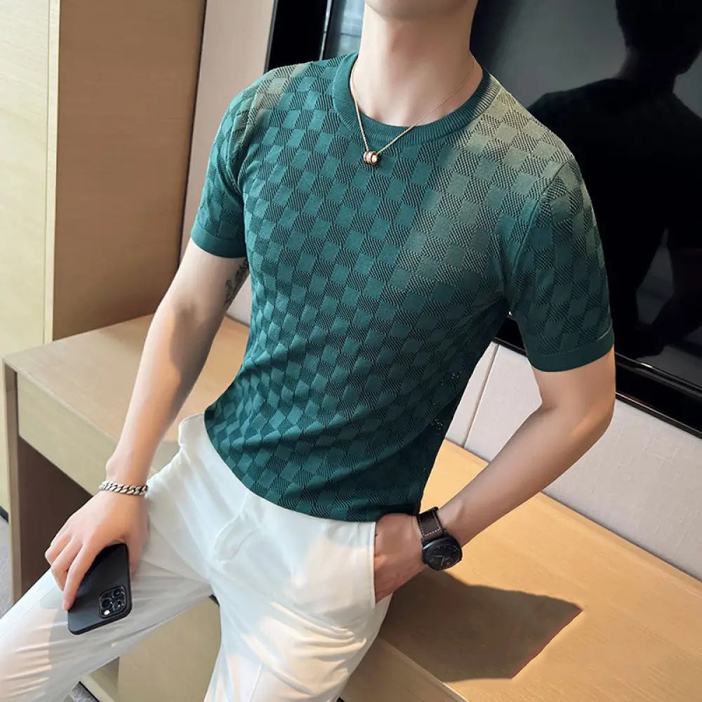 Camiseta Alpha Tricot Martin Branco - AlphaCode