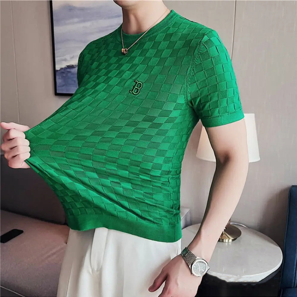 Camiseta Alpha Tricot Moritz Laranja - AlphaCode