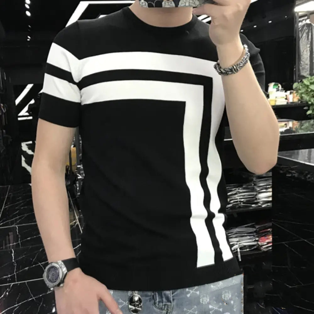 Camiseta Alpha Tricot Nyon Branco - AlphaCode