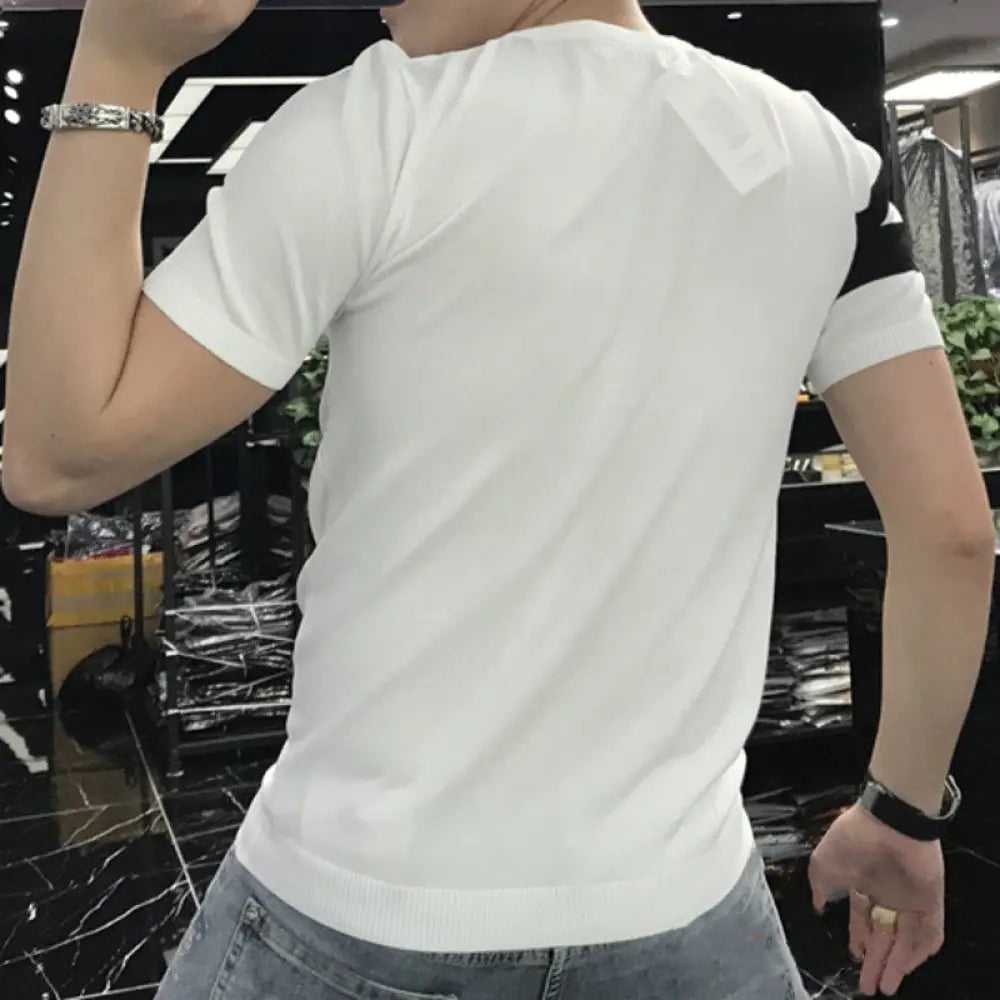 Camiseta Alpha Tricot Nyon Branco - AlphaCode