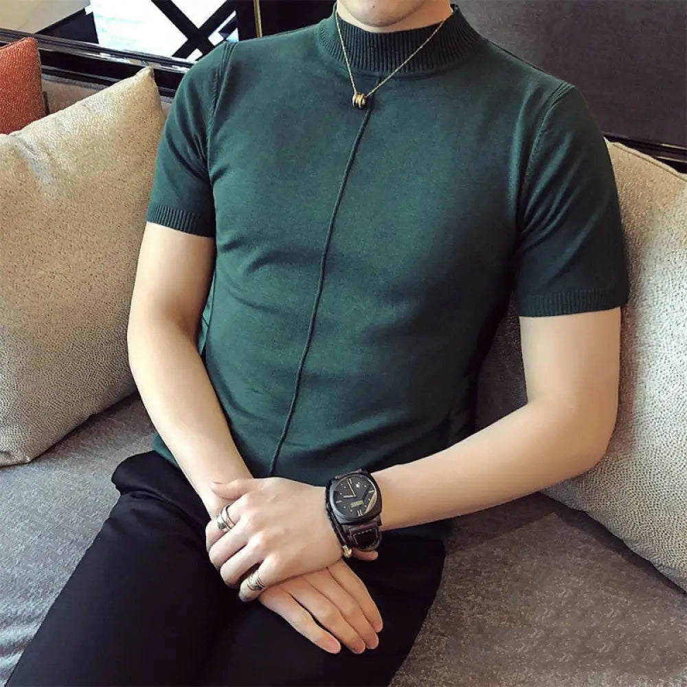 Camiseta Alpha Tricot Renens Marrom - AlphaCode